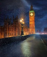 BigBenNightRainy.jpg (552 KB) Elizabeth Tower (Rainy Night)