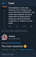 Confirmation that it's a female protagonist on cover