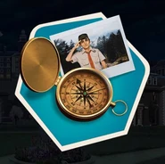 Zig's Boy Scout Compass w/ Young Zig in the picture
