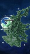 Satellite photo - Sharktooth Isle