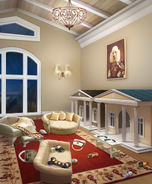 Merlin & Morgana's room in Ebrim Villa
