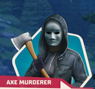 As the axe murderer