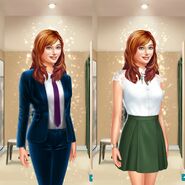 'Cute Suit Riot' and 'Elegant In The Room' Outfits (Face 2)