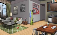 Apartment Shared by MC, Brooke & Sereena (Day)