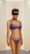 Lingerie w/ Collar & Blindfold