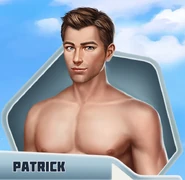 Shirtless as Patrick in "The Last Duchess"