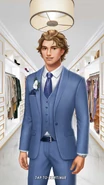 Male Twin Face 1 Prom Suit Full View