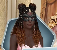 Lingerie w/ 'In Mourning' Mask