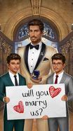 Engagement Proposal (BK2, Ch.20; Sam Male Face 1)