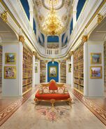 Bardot Mansion Library