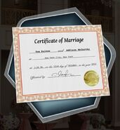 Marriage Certificate