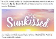 Info on Sunkissed from May 2019 Choices Insider Newsletter