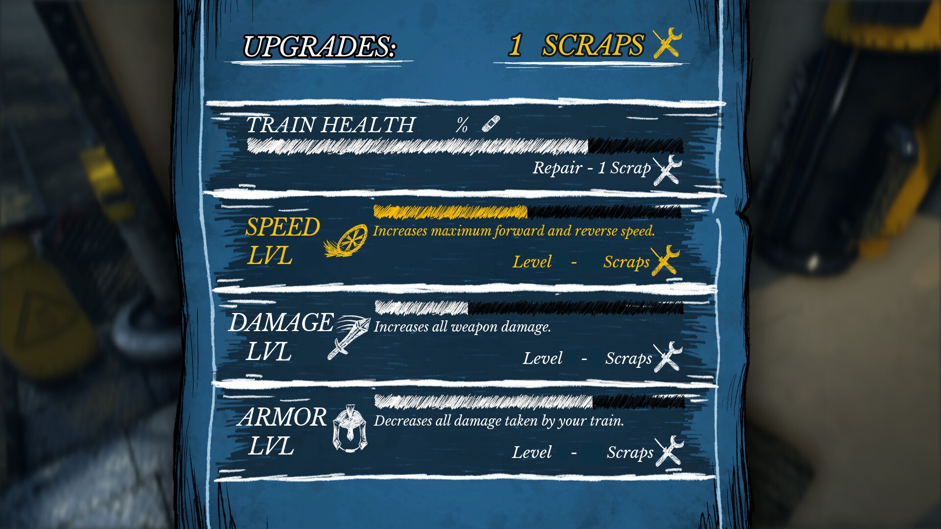 All Train Weapons in Choo-Choo Charles