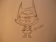 Her original concept art as Borlotti.