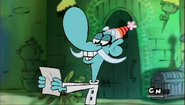 Mung Daal is reading his poem he, Truffles, and Shnitzel made for Chowder. (Apprentice Appreciation Day)