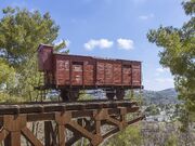 ISR-2015-Jerusalem-Yad Vashem-Wagon monument 01