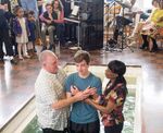 Baptism at Northolt Park Baptist Church, in Greater London, Baptist Union of Great Britain, 2015.
