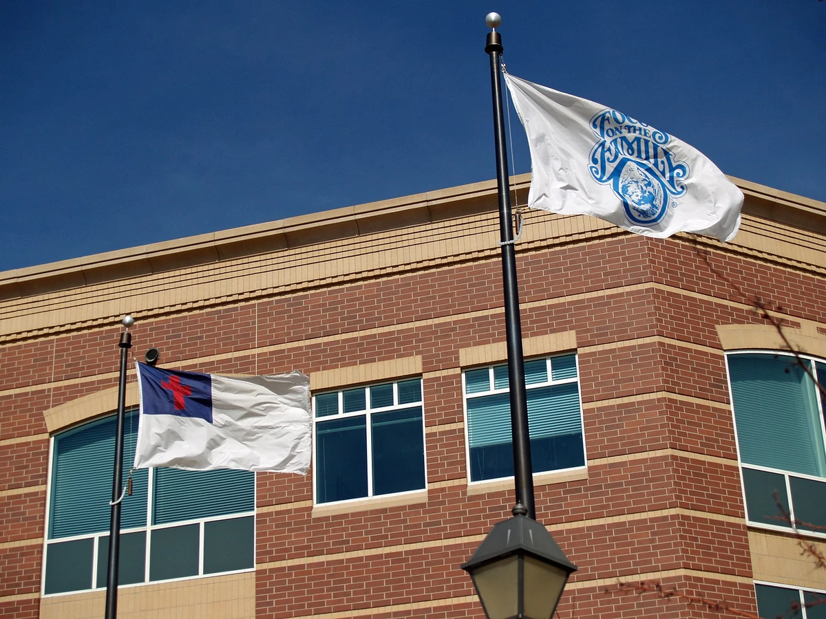 Flag main. Christian flag.
