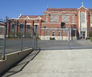 Catholic primary school in Bentleigh, Victoria. Australia has an extensive network of Christian schools and around one in five Australian children attend Catholic schools.