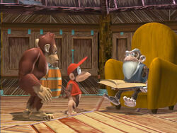 DK, Diddy, and Cranky