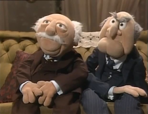 statler and waldorf plush dolls