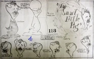 Model sheet for the Smart Little Pig