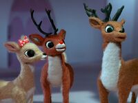 Rudolph with Clarice and Donner