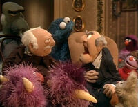 Statler and Waldorf sing "I Heard the Bells on Christmas Day".