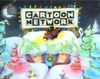 Cartoon Network wishes its viewers happy holidays (from a 1994 network ID spot).