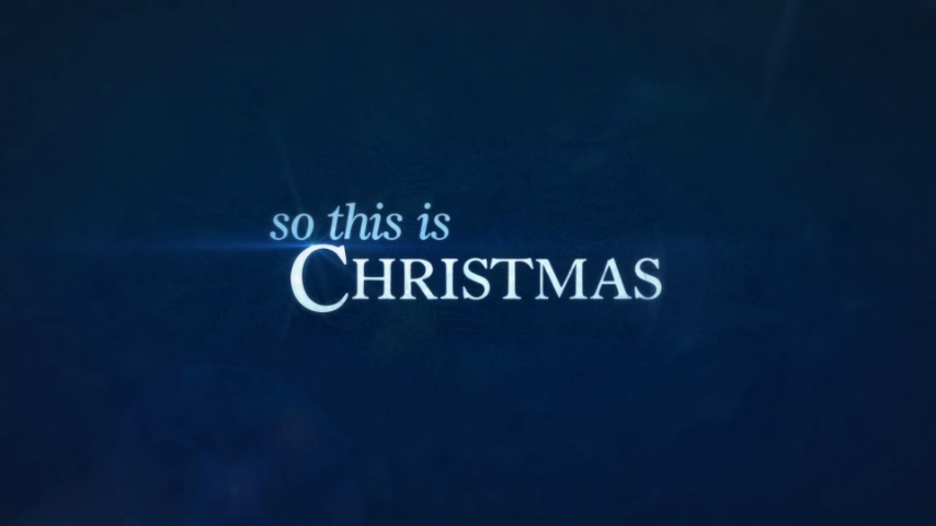 So This Is Christmas | Christmas Specials Wiki | Fandom