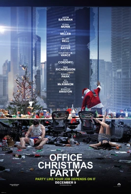 Office Christmas Party poster