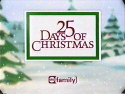 25 Days of Christmas logo from 2002