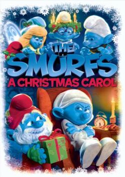 SmurfsChristmasCarolArtwork