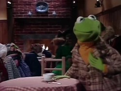 Kermit's appearance at the end of the special.
