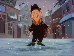Durante as the narrator of Frosty the Snowman.