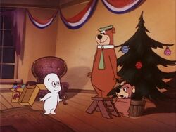 Casper meets Yogi and Boo Boo