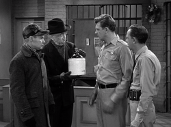 Ben brings a batch to the jail.