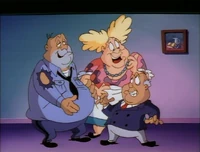 Plotz tells Ralph that he's rehiring him.