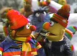 Ernie and Bert sing Deck the Halls