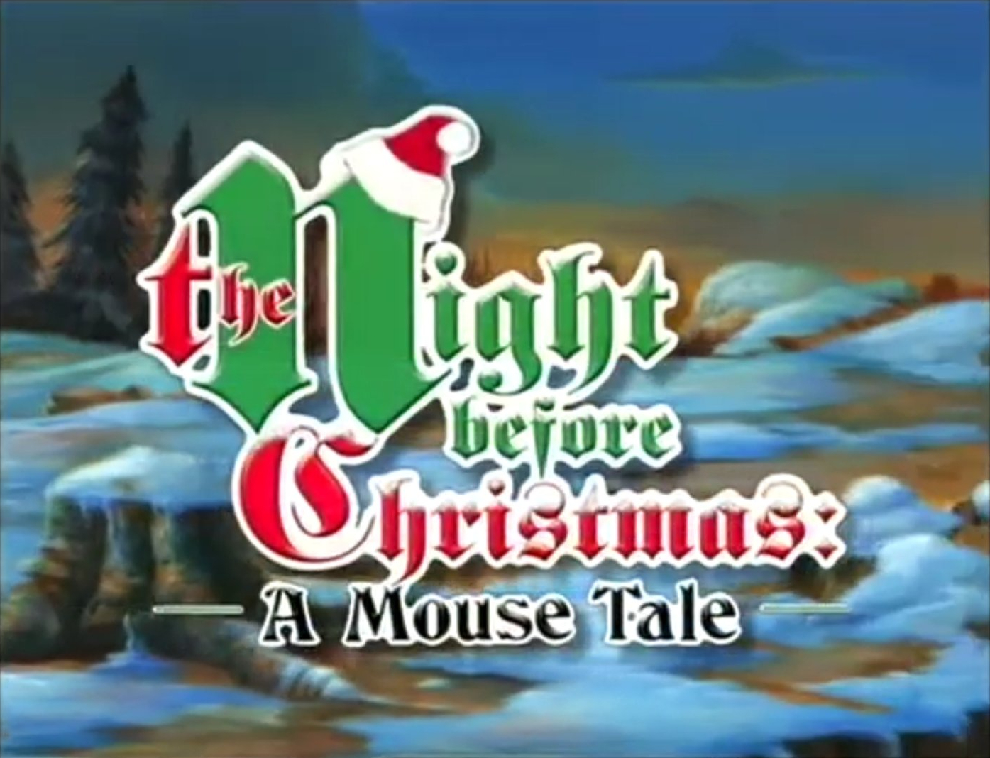 The Night Before Christmas A Mouse Tale Christmas Specials Wiki Fandom