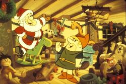 Flintstones Christmas promotional pic