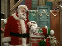 But Santa warns Elmo that every day can't be Christmas.