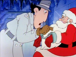 Gadget arrests Santa