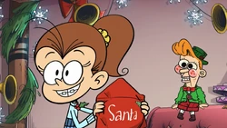 Luan and Mr. Coconuts in Naughty or Nice.