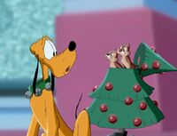 Chip and Dale in Mickey's Magical Christmas