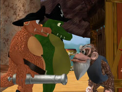 Skurvy invades the cabin