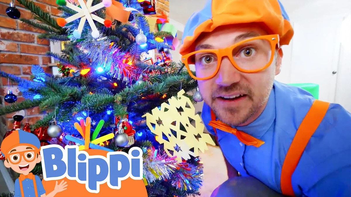 Blippi Decorates The Christmas Tree Christmas Specials Wiki Fandom