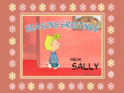 Seasons Greetings from Sally