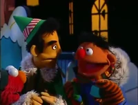 Ernie comes over to present a number he found.