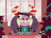 Claus-0006.jpg (54 KB) Eduardo is dressed up for Christmas.